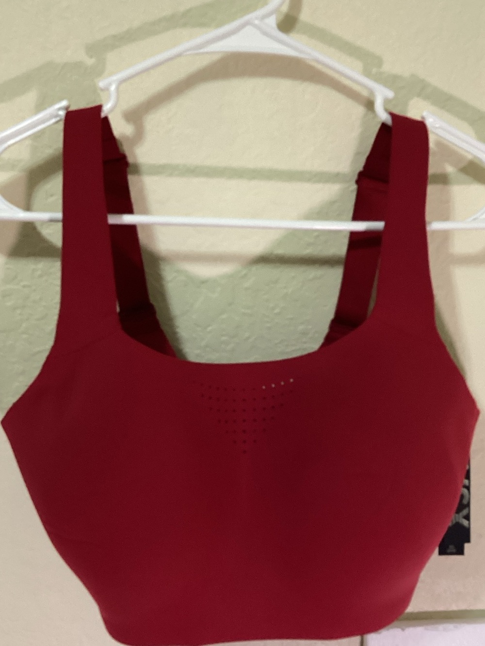 Victoria's Secret Deep Red Seamless Sports Bra